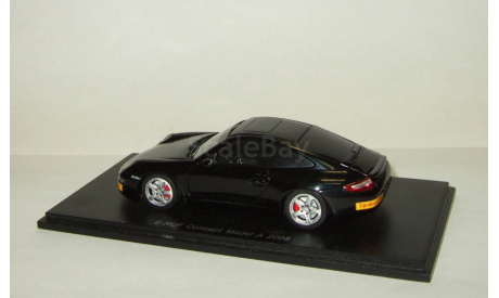 Порше Porsche 911 E RUF 2008 Черный Spark 1:43 S0739 БЕСПЛАТНАЯ доставка, масштабная модель, scale43