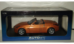 Ниссан Nissan 350 Z Roadster 2008 Левый руль! AutoArt 1:18 77372 БЕСПЛАТНАЯ доставка