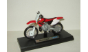 мотоцикл Хонда Honda CR 250 R 2001 Welly 1:18 БЕСПЛАТНАЯ доставка, масштабная модель мотоцикла, 1/18