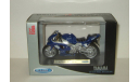 мотоцикл Ямаха Yamaha YZF R1 1999 Welly 1:18 БЕСПЛАТНАЯ доставка, масштабная модель мотоцикла, scale18