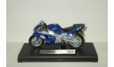 мотоцикл Ямаха Yamaha YZF R1 1999 Welly 1:18 БЕСПЛАТНАЯ доставка, масштабная модель мотоцикла, scale18