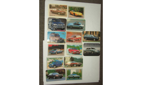 Календарь Календарик Карманный 14 шт из 1980х 1990х и 2000х, масштабные модели (другое)