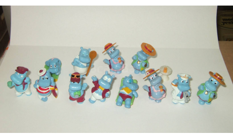 Фигурки Серия 29 шт Яйцо Киндер сюрприз Kinder серии Пингвины Львы Драконы Бегемоты 1993 - 1994 год, фигурка, scale0