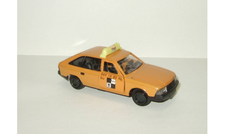 Москвич 2141 АЗЛК Такси Москва 1993 Ранний СССР Агат Тантал Радон 1:43 БЕСПЛАТНАЯ доставка, масштабная модель, Агат/Моссар/Тантал, scale43