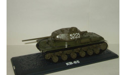 танк тяжелый КВ 85 Клим Ворошилов 1943 Великая Отечественная война СССР SSM Наши танки Modimio 1:43