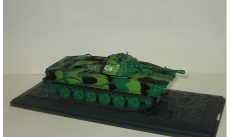 танк плавающий ПТ 76 1951 СССР SSM Наши танки Modimio 1:43, масштабная модель, scale43