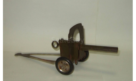 Игрушка Пушка Великая Отечественная Вторая Мировая война Сделано в СССР 1:18 Винтаж 30 см РАРИТЕТ, масштабная модель, scale18