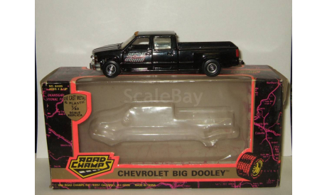 Chevrolet 3500 Silverado Pick up Big Dooley Crew Cab 1994 Черный Road Champs 1:43, масштабная модель, scale43