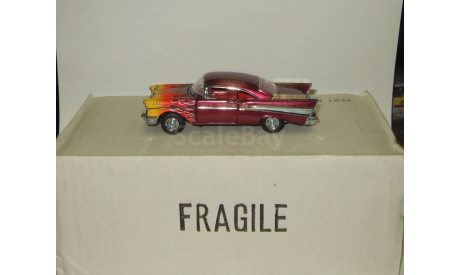 Chevrolet Bel Air 1957 Franklin Mint 1:43 Ранний Все открывается БЕСПЛАТНАЯ доставка, масштабная модель, scale43