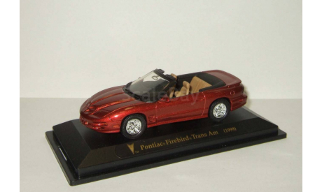 Понтиак Pontiac Firebird Trans Am Вишневый 1999 Yatming Road Signature 1:43, масштабная модель, scale43