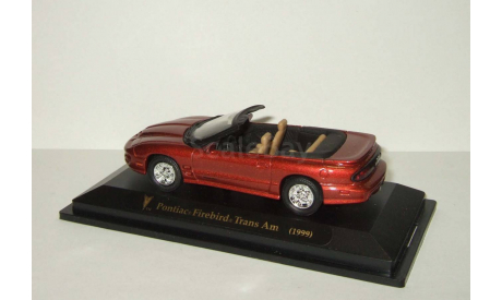 Понтиак Pontiac Firebird Trans Am Вишневый 1999 Yatming Road Signature 1:43, масштабная модель, scale43