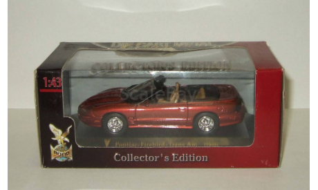 Понтиак Pontiac Firebird Trans Am Вишневый 1999 Yatming Road Signature 1:43, масштабная модель, scale43