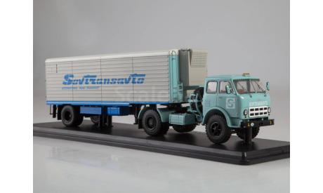 Маз 504 А + полуприцеп Alka N12CH Sovtransavto Совтрансавто 1969 СССР SSM 1:43 SSM7063, масштабная модель, scale43, Start Scale Models (SSM)