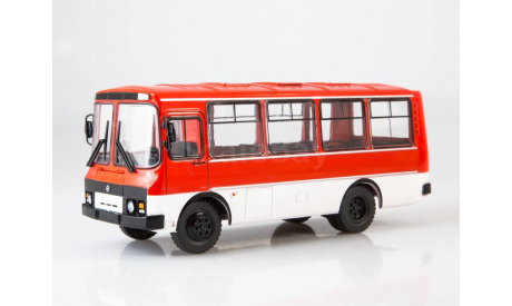Автобус Паз 3205 1989 СССР Modimio Советский автобус Автоистория Наши Автобусы 1:43 БЕСПЛАТНАЯ доставка, масштабная модель, 1/43