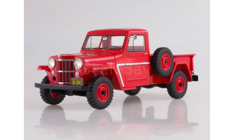 Джип Jeep Willys Pick Up Пикап 4х4 1954 BOS 1:18 BOS267 Раритет, масштабная модель, scale18