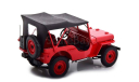 Джип Jeep Willys 4x4 1942 Вторая Мировая война Norev 1:18 189014, масштабная модель, 1/18