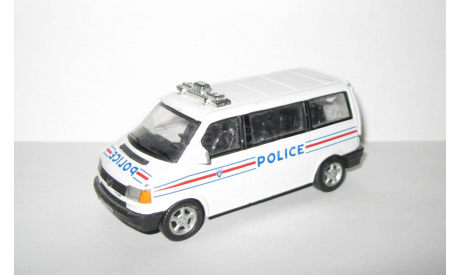 Фольксваген VW Volkswagen Transporter T4 Police 1996 Hongwell Cararama 1:43, масштабная модель, scale43