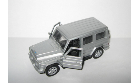 Мерседес Бенц Mercedes Benz G500 V8 4x4 ’Гелендваген’ 2000 Серебристый Welly 1:43, масштабная модель, scale43
