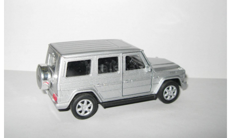 Мерседес Бенц Mercedes Benz G500 V8 4x4 ’Гелендваген’ 2000 Серебристый Welly 1:43, масштабная модель, scale43