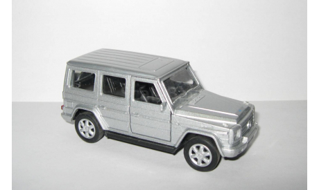 Мерседес Бенц Mercedes Benz G500 V8 4x4 ’Гелендваген’ 2000 Серебристый Welly 1:43, масштабная модель, scale43