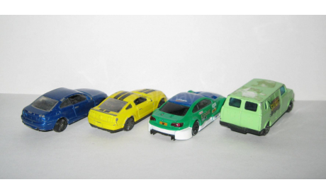 Набор 4 модели BMW E92 + BMW E92 + Ford Mustang + Ford Econoline China Promo 1:72, масштабная модель, scale72