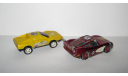 Набор 2 модели Феррари Ferrari + Молния Маккуин Мультфильм Тачки China Promo 1:72, масштабная модель, scale72