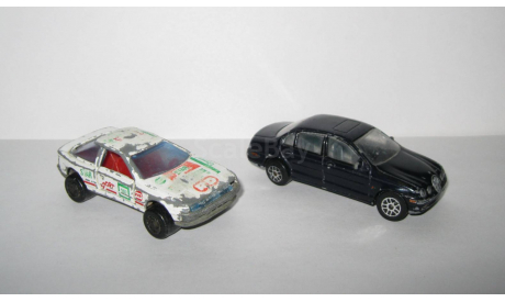 Набор 2 модели Toyota Celica Majorette + Jaguar S Type Realtoy 1:72, масштабная модель, scale72