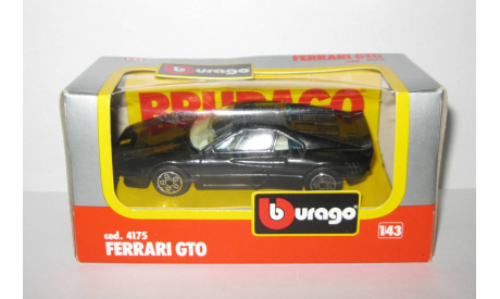 Феррари Ferrari 288 GTO 1984 Bburago Бураго 1:43 Made in Italy 1990-е, масштабная модель, scale43