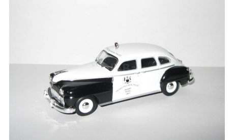 Крайслер Chrysler De Soto 1947 Полиция США USA IXO Altaya Полицейские Машины Мира 1:43, масштабная модель, scale43