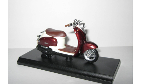 мотоцикл мотороллер скутер Ямаха Yamaha Vino YJ 50 R 1999 Welly 1:18, масштабная модель мотоцикла, scale18