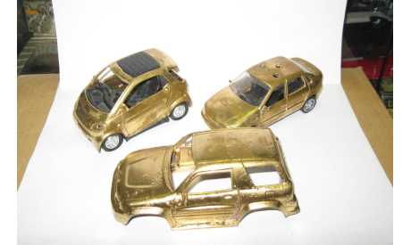 Набор 3 модели Ваз Калина Lada Kalina Toyota Rav4 Smart 1:35, масштабная модель, BMW, scale35