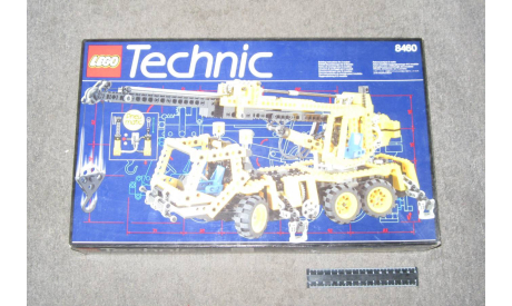 Коробка (только коробка!) Большой Набор Конструктор Лего Техник Lego Technic 8460 1995 год Раритет (желтая подкладка со всеми секциями внутри), сборная модель (другое), 1:18, 1/18
