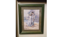 Картина ’Любовная пара’ Неизвестный художник 1990е гг. Антиквариат Винтаж 29 х 35 см, масштабные модели (другое)