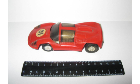 игрушка Феррари Ferrari 1967 СССР сделано в ГДР 1:30, масштабная модель, scale30