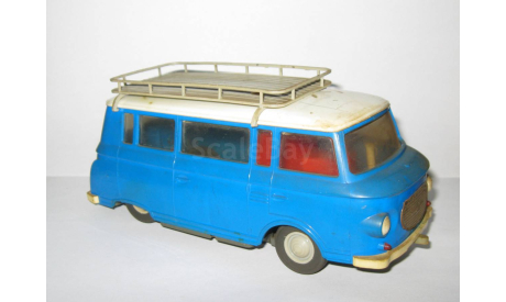 игрушка Баркас Barkas B1000 1967 с Багажником СССР сделано в ГДР 1:24, масштабная модель, scale24