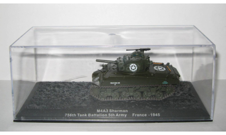 танк Шерман M4A3 Sherman 1945 Вторая мировая война Altaya Amercom IXO 1:72, масштабная модель, scale72