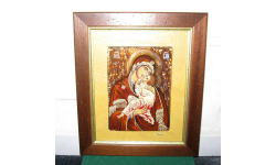 Икона ’Богородица’ Раритет Антиквариат 38 х 46 см