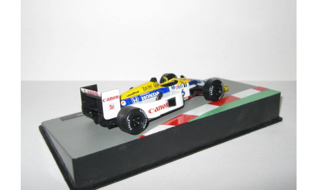 Формула Formula 1 Williams FW11B Nelson Piquet 1987 IXO Altaya 1:43, масштабная модель, scale43