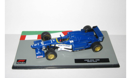 Формула Formula 1 Ligier JS43 Olivier Panis 1996 IXO Altaya 1:43, масштабная модель, scale43