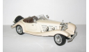 Мерседес Бенц Mercedes Benz 500K Roadster 1936 Bburago Made in Italy 1:18 3520 Ранний Первый выпуск, масштабная модель, Mercedes-Benz, scale18