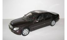 Мерседес Бенц Mercedes Benz S500 S class S500 W220 Черный 1999 Maisto Special Edition 1:18 Ранний, масштабная модель, scale18