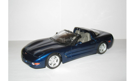 Chevrolet Corvette 1997 Bburago Made in Italy 1:18 Ранний - Первый выпуск, масштабная модель, scale18