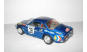 Renault Alpine A110 1600 S 1971 Bburago Made in Italy 1:18 Ранний - Первый выпуск, масштабная модель, scale18