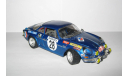 Renault Alpine A110 1600 S 1971 Bburago Made in Italy 1:18 Ранний - Первый выпуск, масштабная модель, scale18