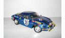 Renault Alpine A110 1600 S 1971 Bburago Made in Italy 1:18 Ранний - Первый выпуск, масштабная модель, scale18