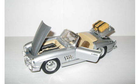 Мерседес Бенц Mercedes Benz 300 SL 1958 Bburago Made in Italy 1:18 3015 Ранний - Первый выпуск, масштабная модель, scale18
