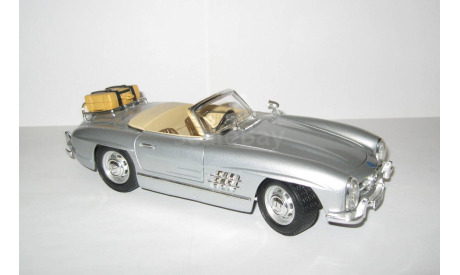 Мерседес Бенц Mercedes Benz 300 SL 1958 Bburago Made in Italy 1:18 3015 Ранний - Первый выпуск, масштабная модель, scale18