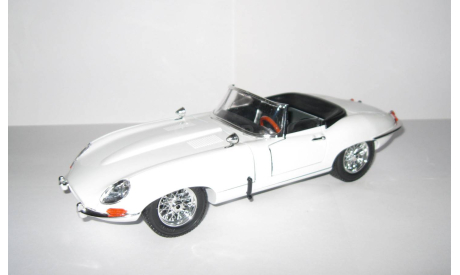 Ягуар Jaguar E Type 1961 Bburago Made in Italy 1:18 3016 Ранний - Первый выпуск, масштабная модель, Mercedes-Benz, scale18