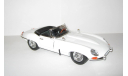 Ягуар Jaguar E Type 1961 Bburago Made in Italy 1:18 3016 Ранний - Первый выпуск, масштабная модель, Mercedes-Benz, scale18