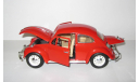 Фольксваген Жук VW Volkswagen Beetle Kafer 1965 Saico 1:18, масштабная модель, scale18